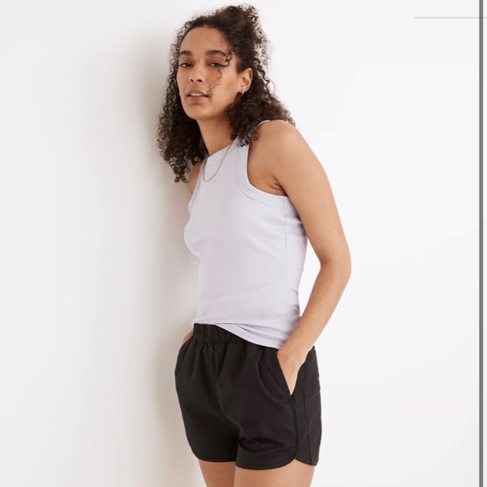 NWT Madewell Pull on Short black size medium